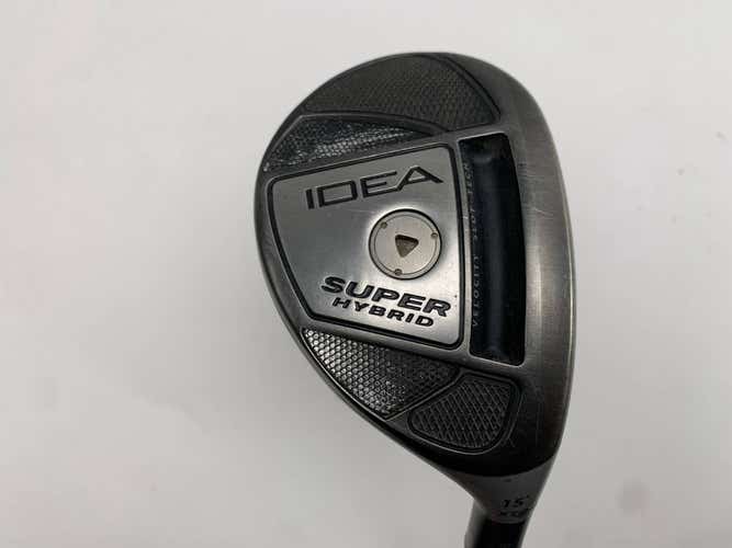 Adams Idea Super 2012 3 Hybrid 15* AeroTech SteelFiber i95 Regular Mens RH