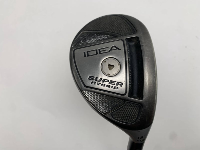 Adams Idea Super 2012 3 Hybrid 15* AeroTech SteelFiber i95 Regular Mens RH
