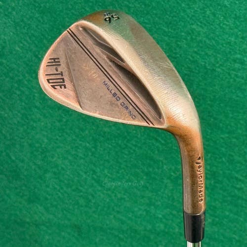 TaylorMade Milled Grind Hi-Toe 3 Copper 56-10 56 Sand Wedge Stepped Wedge Flex