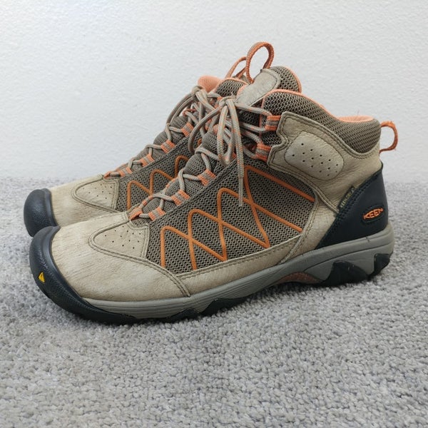 Keen Verdi II Mid Womens Size 10.5 Shoes Athletic Waterproof Hiking Boots Brown