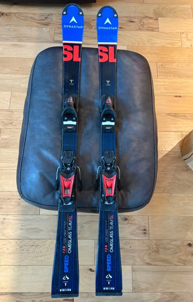 Dynastar Team Speed SL 128 cm Racing Skis With Bindings (Used)