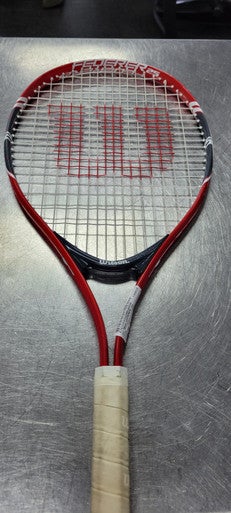 Used Wilson FEDERER 25 Junior Tennis Racquet Red 25" 11497-C000154212