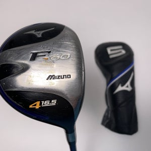 Mizuno F-60 4 Fairway Wood 16.5* Exsar FS3 Regular Graphite Mens RH