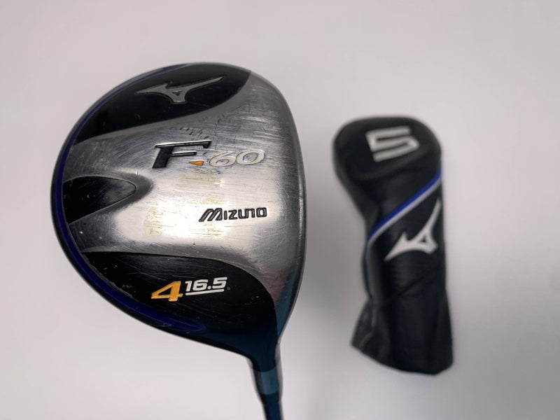 Mizuno F-60 4 Fairway Wood 16.5* Exsar FS3 Regular Graphite Mens RH
