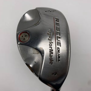 TaylorMade Rescue Dual 4 Hybrid 22* 65g Stiff Graphite Mens RH