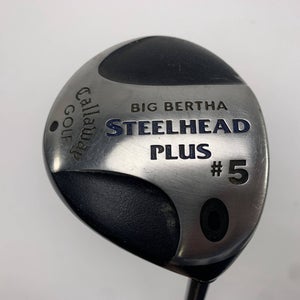 Callaway Steelhead Plus 5 Fairway Wood 18* Steelhead Plus Regular Mens RH