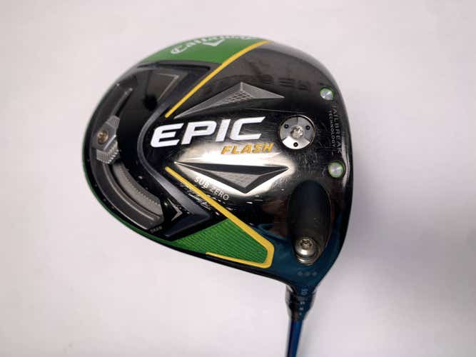 Callaway EPIC Flash SZ Triple Diamond Driver 9* Pro Launch Blue Mens RH