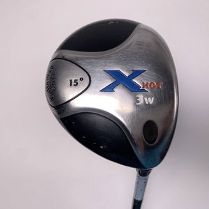 Callaway X Hot 2007 3 Fairway Wood 15* Fujikura Banzai 65g Senior Graphite RH
