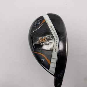 Callaway X2 Hot Pro 2 Hybrid 18* Aldila Tour ATX 3.3 Stiff Graphite Mens RH