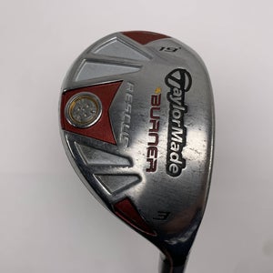 TaylorMade Burner Rescue 3 Hybrid 19* REAX SuperFast 65g Stiff Graphite Mens RH