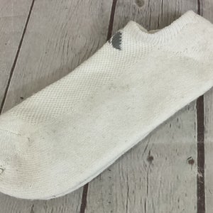 Adidas Adult's Athletic No-Show Socks White Grey
