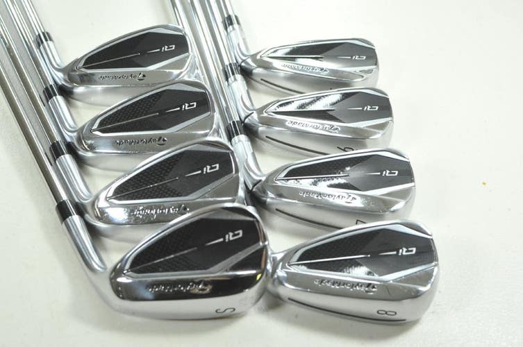 TaylorMade Qi 5-PW,AW,SW Iron Set Regular Flex Right KBS MAX MT Steel # 207381