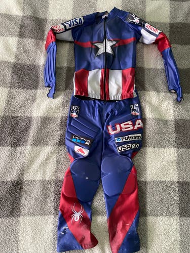 Spyder Ski Race Suit two piece slalom