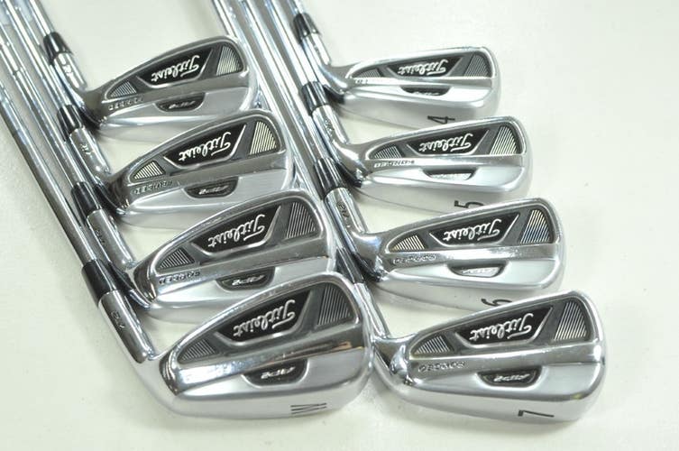 Titleist 712 AP2 4-PW,W Iron Set Regular Flex Right KBS Tour Steel # 207489