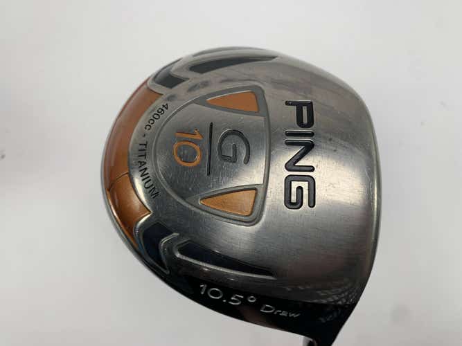 Ping G10 Draw Driver 10.5* TFC 129 D Soft Regular Senior Graphite Mens RH