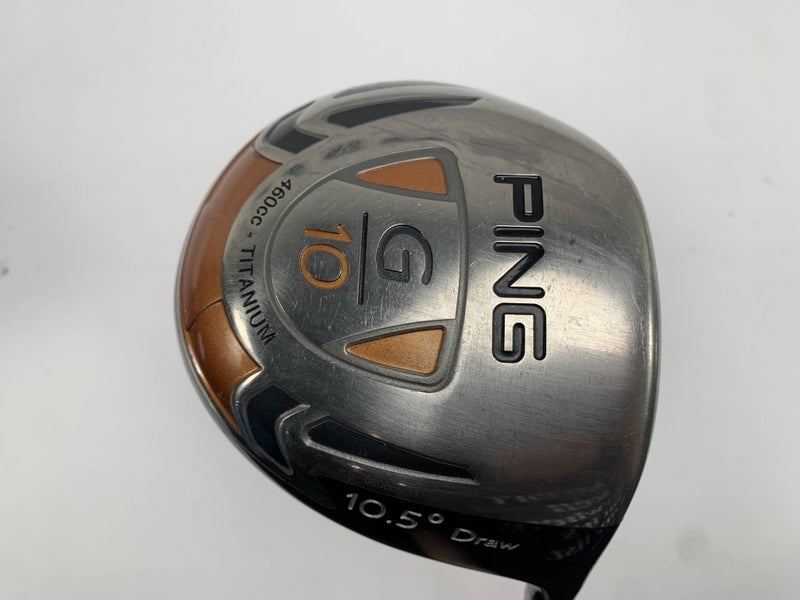 Ping G10 Draw Driver 10.5* TFC 129 D Soft Regular Senior Graphite Mens RH