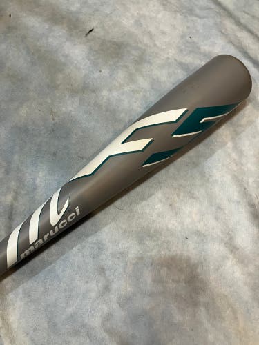 2024 Marucci F5 Alloy Bat USABat Certified (-10) Alloy 18 oz 28" (Used)