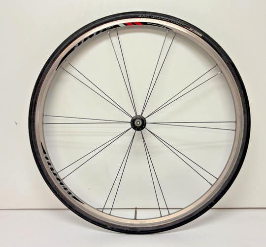 Bontrager Select 20-Paired Spoke 622x14/700C Gray Aluminum 700C Front Wheel Tire