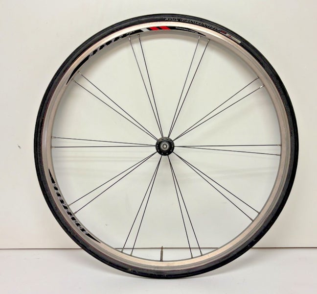 Bontrager Select 20-Paired Spoke 622x14/700C Gray Aluminum 700C Front Wheel Tire
