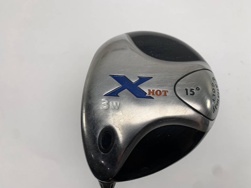 Callaway X Hot 2007 3 Fairway Wood 15* Fujikura Banzai 65g Stiff LH +1''