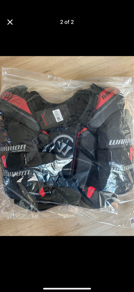 Large Adult Warrior Fatboy Shoulder Pads (New)