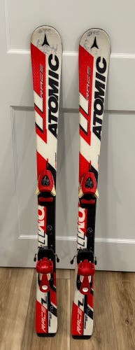 Used Atomic Race Z 110cm Skis With Bindings