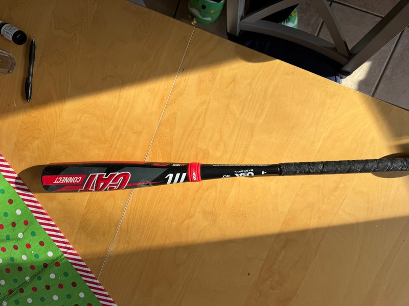 2023 Marucci CAT Connect Hybrid USABat Certified Bat (-11) 19 oz 30" (Used)