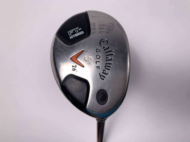 Callaway FT Hybrid 2008 5 Hybrid 26* Aldila NVS Hybrid 70g Ladies Graphite RH