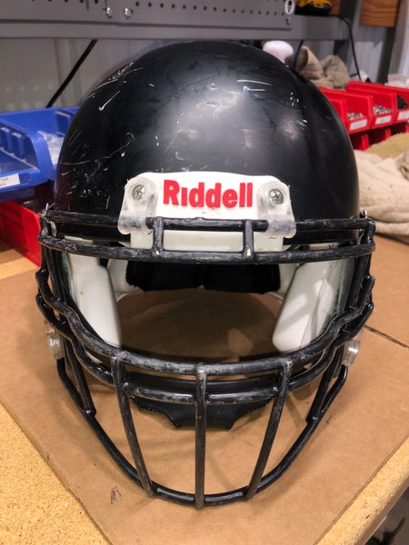 USED RIDDELL SPEED ADULT HELMET - LARGE - FLAT BLACK