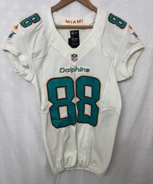 Miami Dolphins Team Issued Game Used Jersey #88 Stafford 2013 Nike On Field Size 38 SKILL