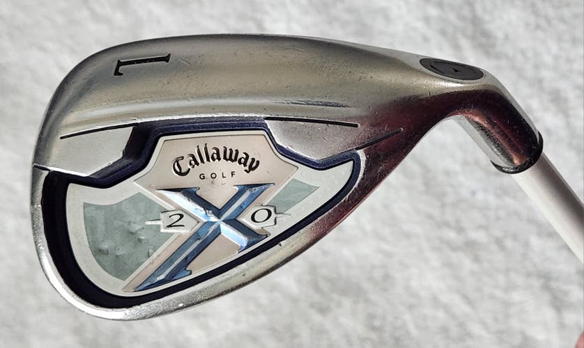 Women's Callaway X-20 Lob (L) Wedge RH; Graphite Shaft