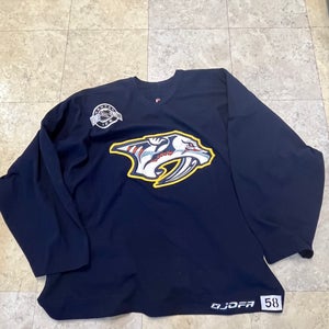 Jofa Pro Stock Predators Practice Jersey Sz 58