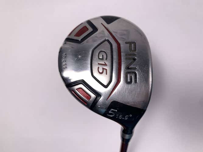 Ping G15 Draw 5 Fairway Wood 18.5* TFC 149 Stiff Graphite Mens RH