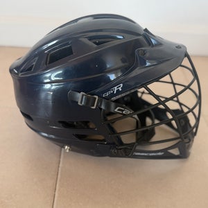 Navy Player's Cascade CPV-R Helmet M/L Lacrosse LAX