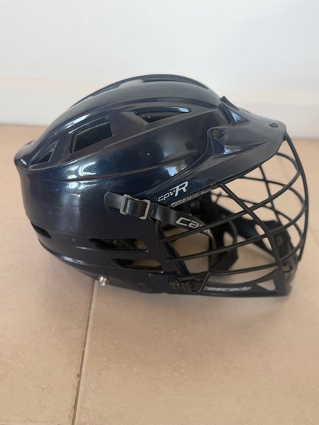 Navy Player's Cascade CPV-R Helmet M/L Lacrosse LAX