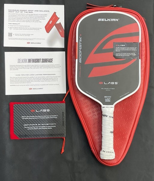 Selkirk Labs Boomstik Elongated Pickleball Paddle Used Once