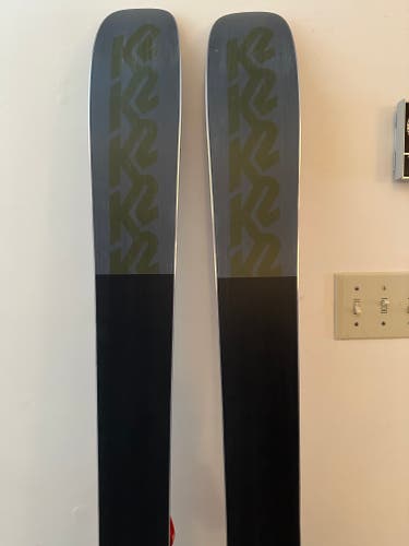 Men's 2022 All Mountain 172 cm K2 Mindbender 99 Ti Skis With Bindings Max Din 14 (Used)