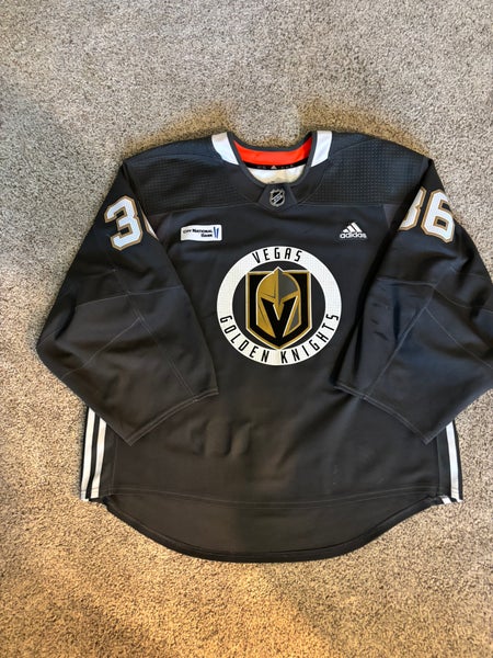 Golden knights Logan Thompson training camp practice jersey 58G(Used)