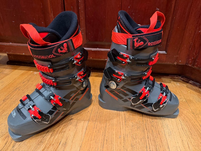 Mondo 23 & 23.5 Unisex Rossignol Hero World Cup Racing Ski Boots Soft Flex (Used)