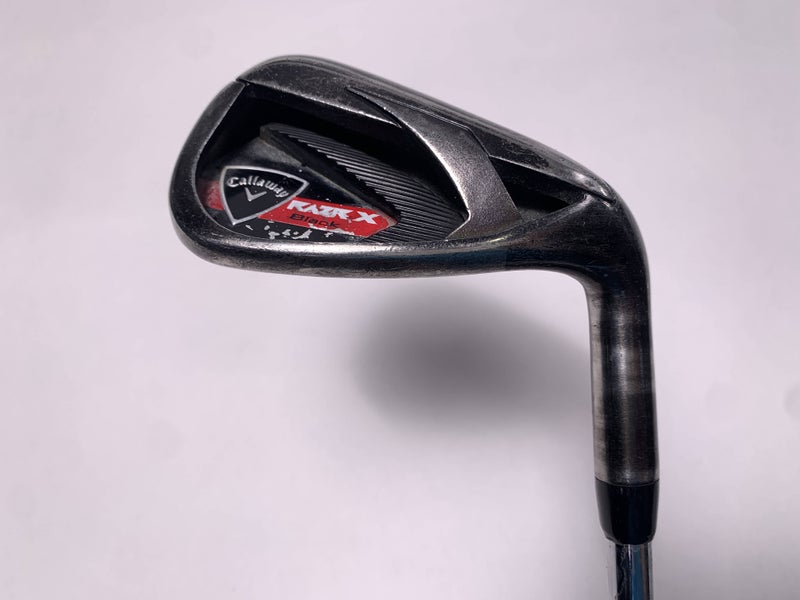 Callaway Razr X Black Gap Wedge GW M-10 XP Wedge Steel Mens RH