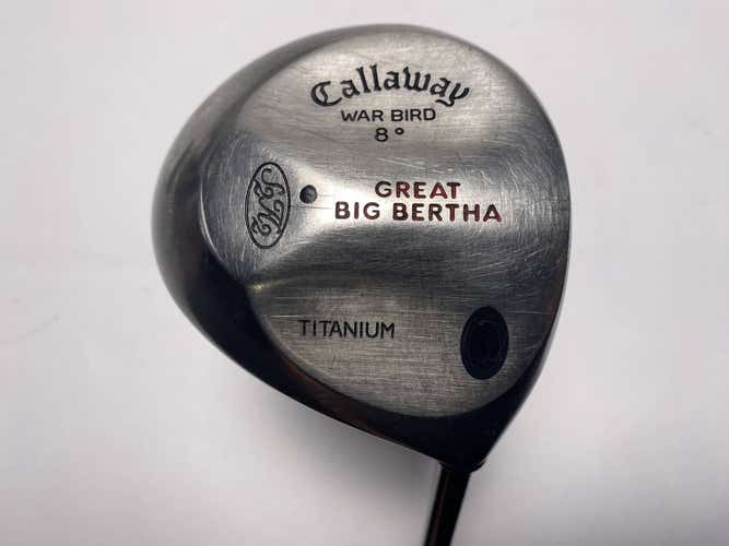 Callaway Original Great Big Bertha Driver 8* RCH 36 Strong Graphite Mens RH
