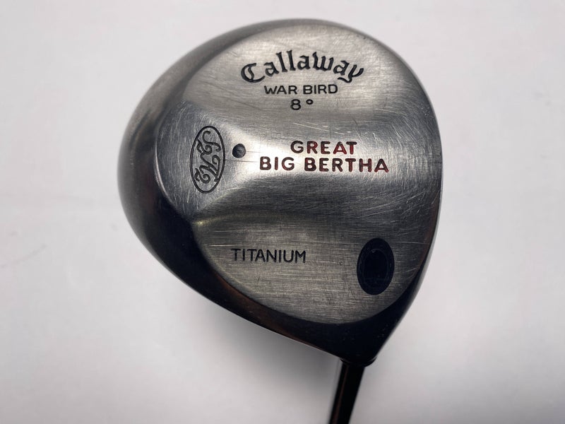 Callaway Original Great Big Bertha Driver 8* RCH 36 Strong Graphite Mens RH
