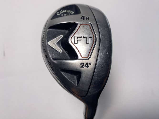 Callaway FT Hybrid 2008 4 Hybrid 24* Fujikura Fit On M Regular Graphite Mens RH
