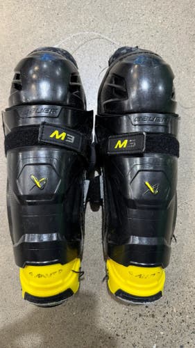 Bauer Supreme M3 Shin Pads | Size 11" Junior