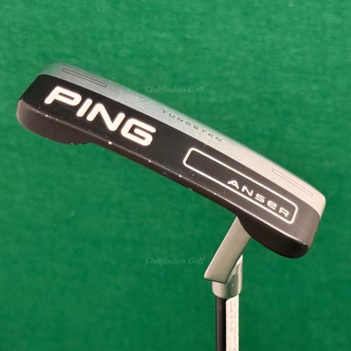 Ping 2023 Anser Black Dot 35" Blade Putter Golf Club Black Composite w/ HC