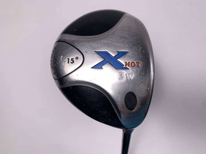 Callaway X Hot 2007 3 Fairway Wood 15* Fujikura Banzai 65g Stiff Mens RH