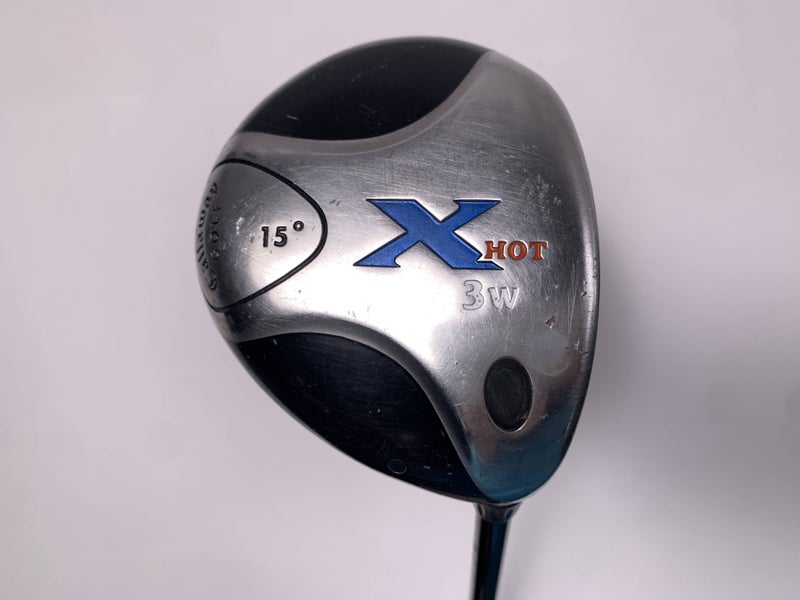 Callaway X Hot 2007 3 Fairway Wood 15* Fujikura Banzai 65g Stiff Mens RH