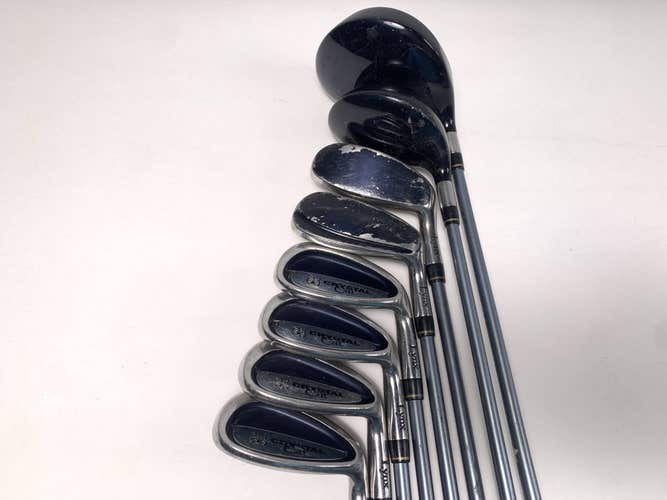 LYNX Crystal Cat Club Set Driver 7W 6H 7 8 9 PW SW Crystal Cat Regular Mens RH