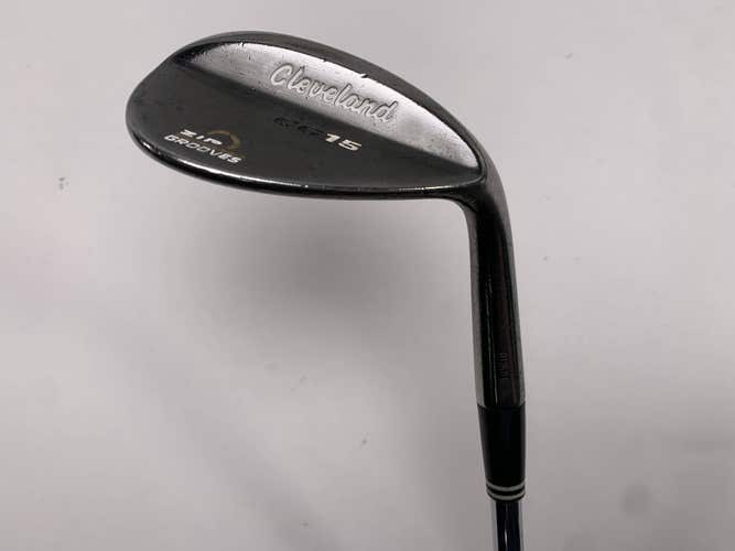Cleveland CG15 Satin Chrome Lob Wedge LW 60* 12 Bounce Wedge Steel Mens RH