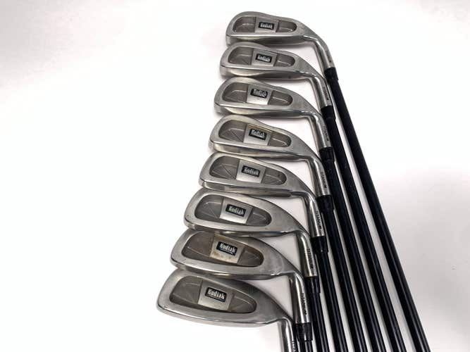 Kodiak Bob Toski Iron Set 3-PW Bob Toski Phenom Regular Graphite Mens RH